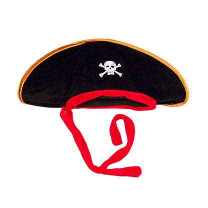 قبعة هالوين القراصنة قبعة القراصنة طبعة الجمجمة للبالغين قبعة القراصنة للأطفال قبعة تنكرية تنكرية لعيد الميلاد مستلزمات ديكور حفلة تنكرية
