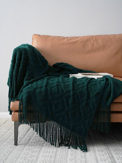 محارك الجاكار محرك السرير منشفة الذيل بطانية الخريف الشتاء
