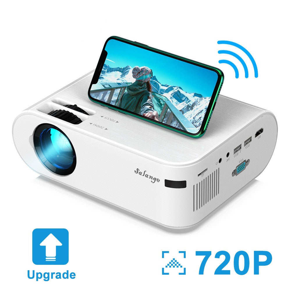 يدعم جهاز العرض الذكي المحمول الذكي P62 بدقة 720p جهاز عرض منزلي محمول عالي الوضوح (HD)
