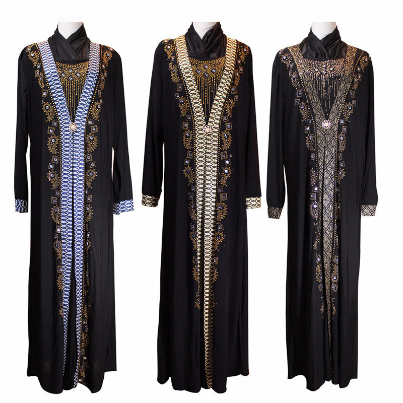 أزياء رمضانية إسلامية مطرزة بالخرز