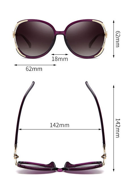 نظارات شمسية مستقطبة عصرية للنساء
