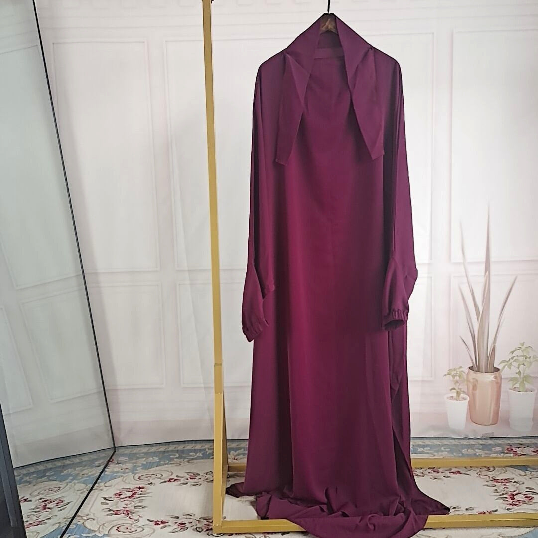 أمازون عباية دبي دبي تركيا فستان صلاة من قطعة واحدة من أمازون عباية دبي تركيا