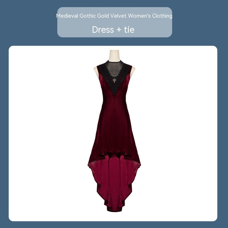 بدلة تنكرية تنكرية من القرون الوسطى بلوش فستان هالوين ريترو بلوش فستان هالوين